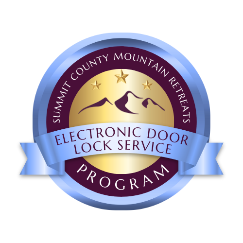 Electric Door Locking Service Badge